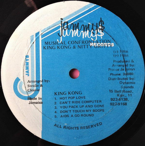 Nitty Gritty & King Kong : Musical Confrontation (LP, Album)