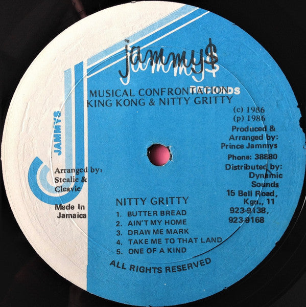 Nitty Gritty & King Kong : Musical Confrontation (LP, Album)