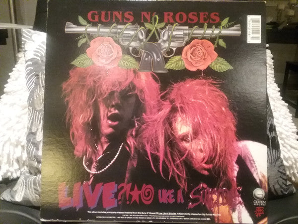 Guns N' Roses : G N' R Lies (LP, Album, Unc)