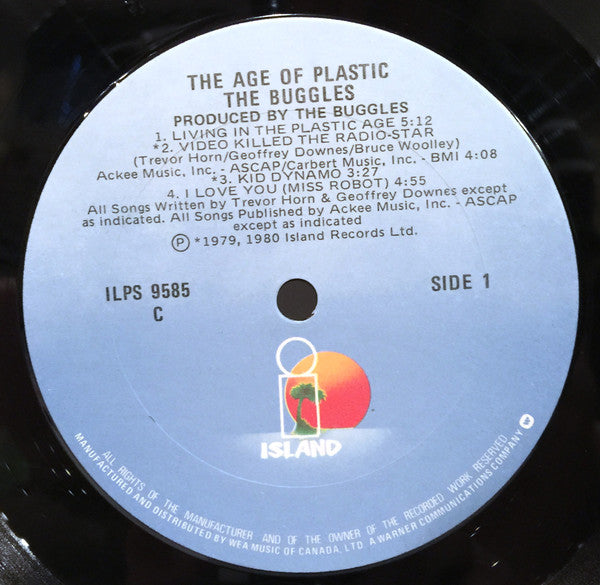The Buggles : The Age Of Plastic (LP, Album)