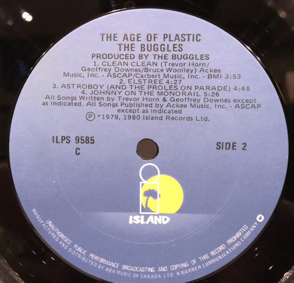 The Buggles : The Age Of Plastic (LP, Album)