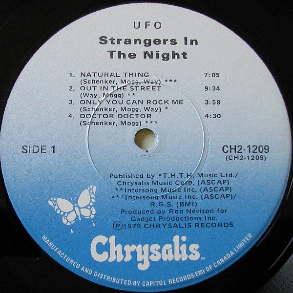 UFO (5) : Strangers In The Night (2xLP, Album, Gat)