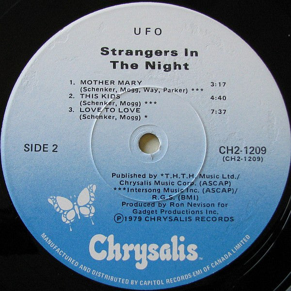 UFO (5) : Strangers In The Night (2xLP, Album, Gat)