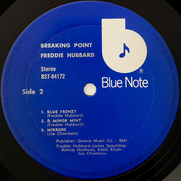 Freddie Hubbard : Breaking Point (LP, Album, RE)