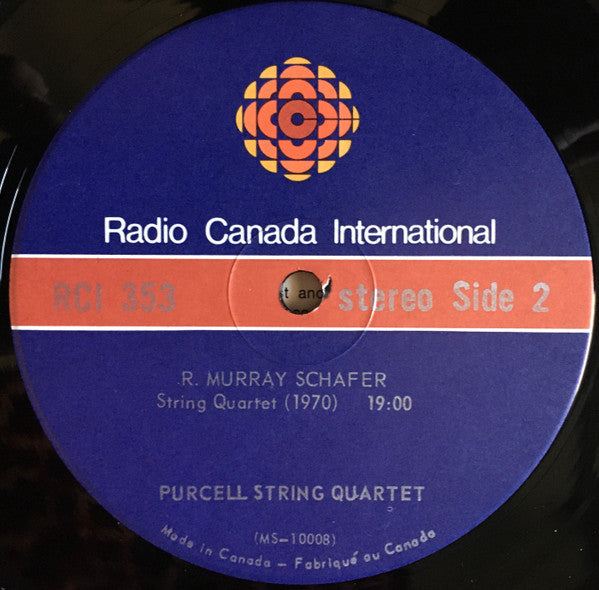 Purcell String Quartet, Barbara Pentland, R. Murray Schafer : Quatuor Purcell Quartet (LP, RE)