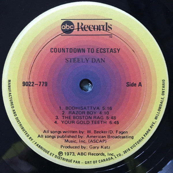 Steely Dan : Countdown To Ecstasy (LP, Album, RE)