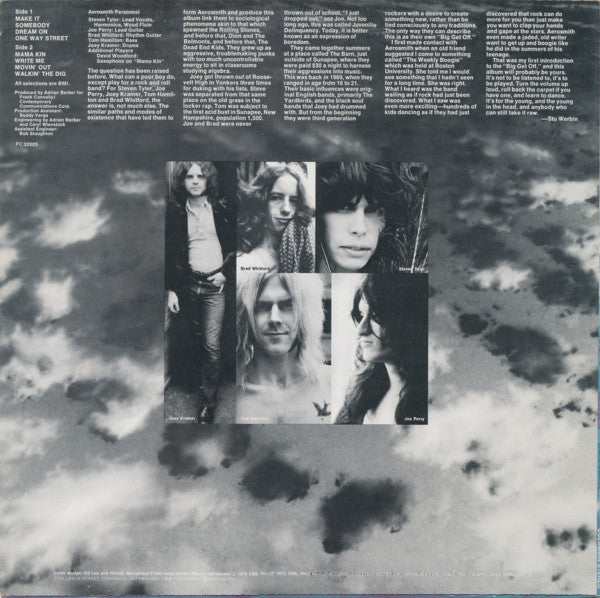 Aerosmith : Aerosmith (LP, Album, RE)