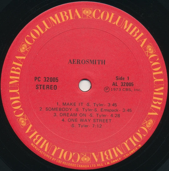 Aerosmith : Aerosmith (LP, Album, RE)