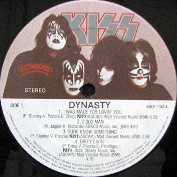 Kiss : Dynasty (LP, Album)