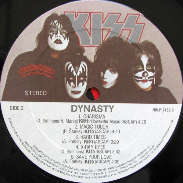 Kiss : Dynasty (LP, Album)