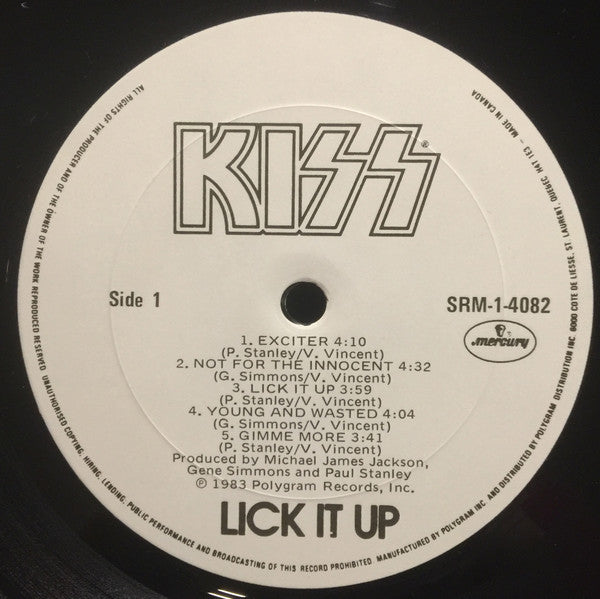 Kiss : Lick It Up (LP, Album)