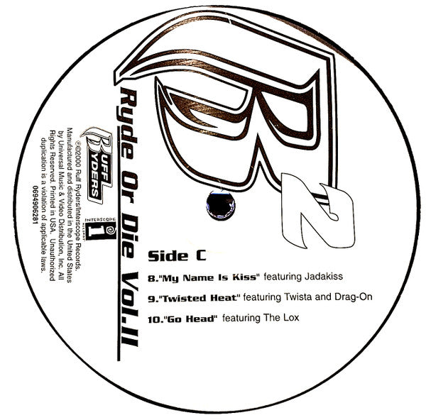 Ruff Ryders : Ryde Or Die Vol. II (2xLP, Album, Cle)