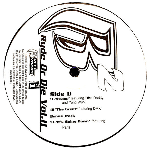 Ruff Ryders : Ryde Or Die Vol. II (2xLP, Album, Cle)