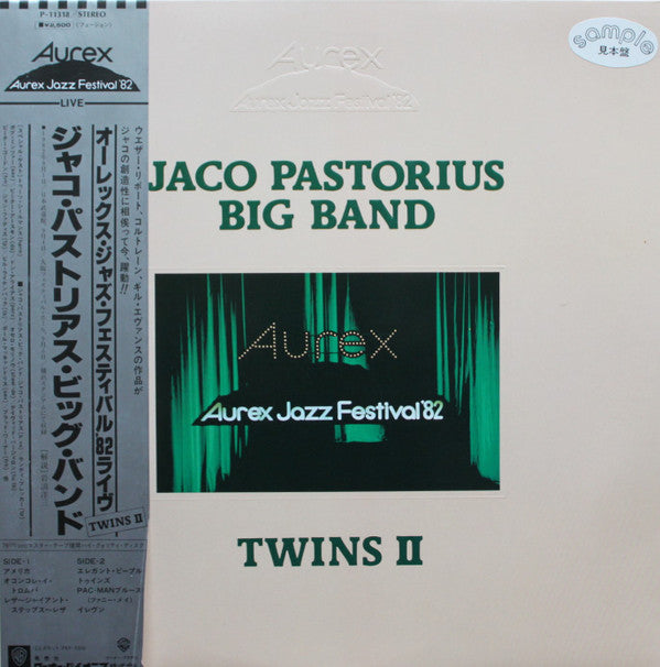 Jaco Pastorius Big Band : Twins II (Aurex Jazz Festival '82) (LP, Album, Promo)