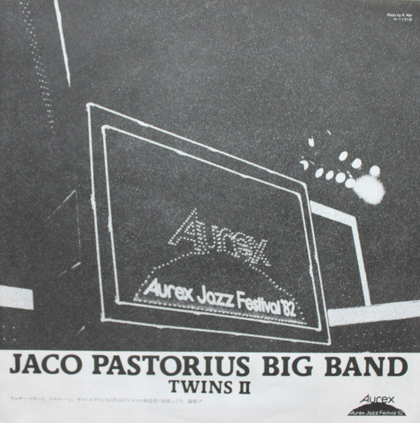 Jaco Pastorius Big Band : Twins II (Aurex Jazz Festival '82) (LP, Album, Promo)