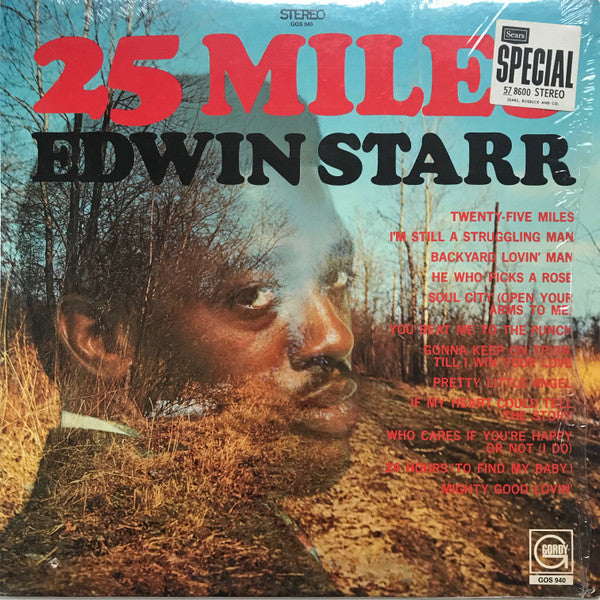 Edwin Starr : 25 Miles (LP, Album)