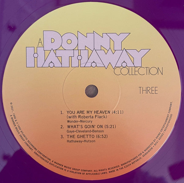Donny Hathaway : A Donny Hathaway Collection (2xLP, Comp, RE, Dar)