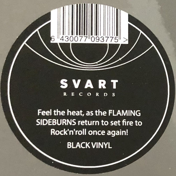 The Flaming Sideburns : Silver Flames (LP, Album)