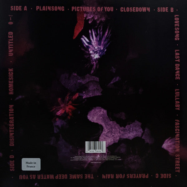 The Cure : Disintegration  (2xLP, Album, RE, RM, RP, Gat)