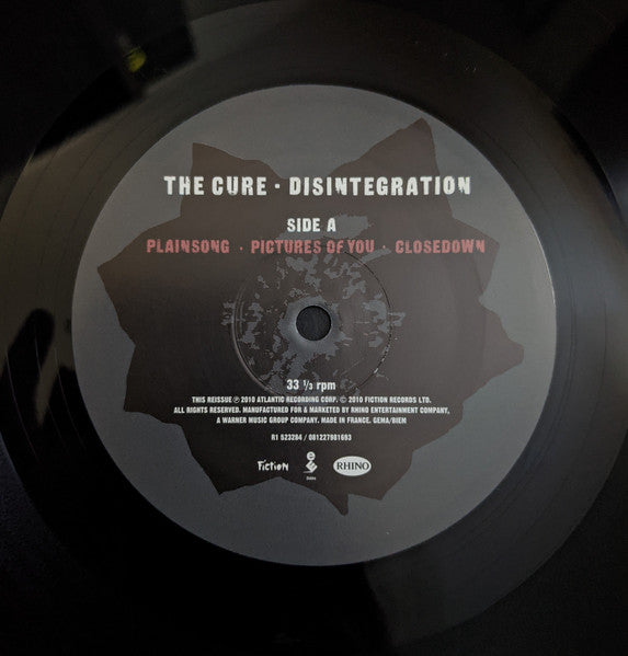 The Cure : Disintegration  (2xLP, Album, RE, RM, RP, Gat)