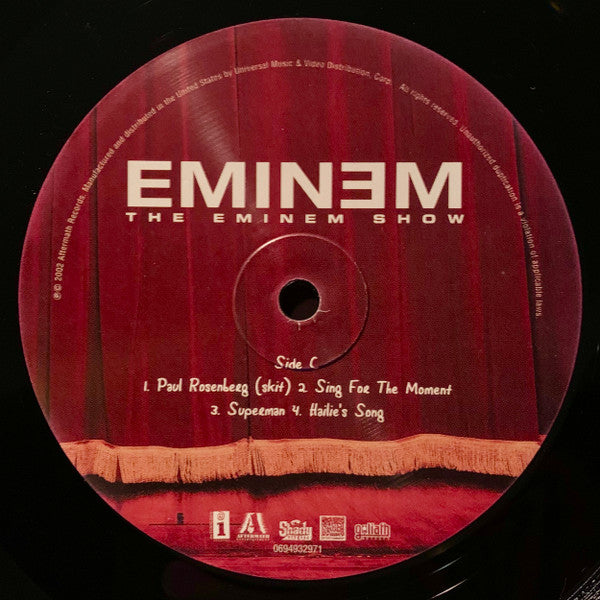Eminem : The Eminem Show (2xLP, Album)