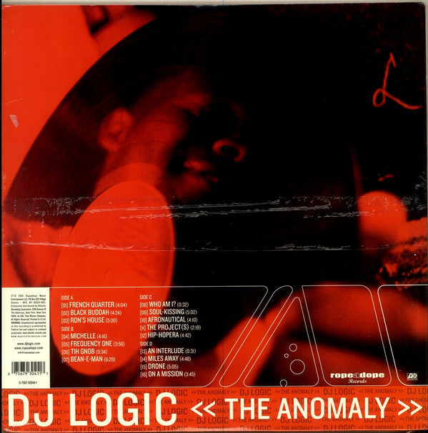 DJ Logic : The Anomaly (2x12", Album)