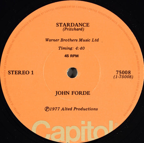 John Forde : Stardance (12")
