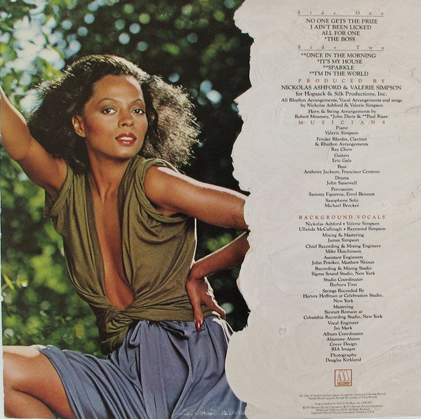 Diana Ross : The Boss (LP, Album)