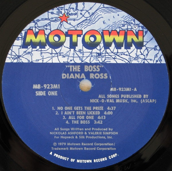 Diana Ross : The Boss (LP, Album)