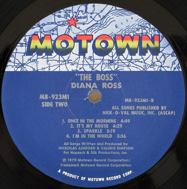 Diana Ross : The Boss (LP, Album)