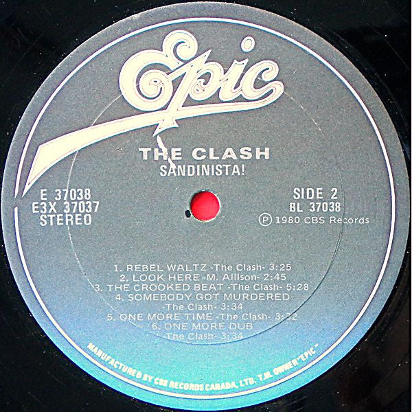 The Clash : Sandinista! (3xLP, Album)