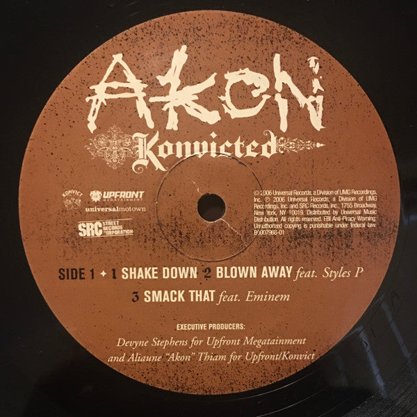 Akon : Konvicted (2xLP, Album)