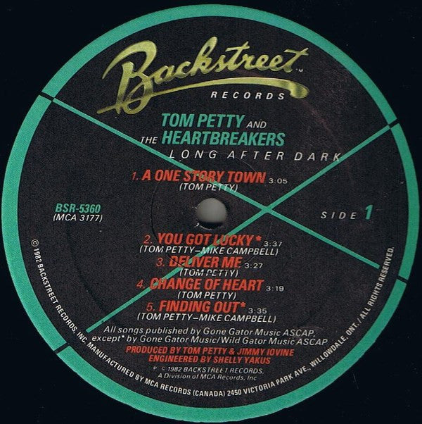 Tom Petty And The Heartbreakers : Long After Dark (LP, Album)