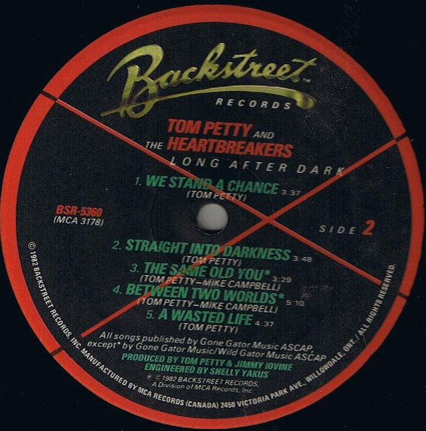 Tom Petty And The Heartbreakers : Long After Dark (LP, Album)