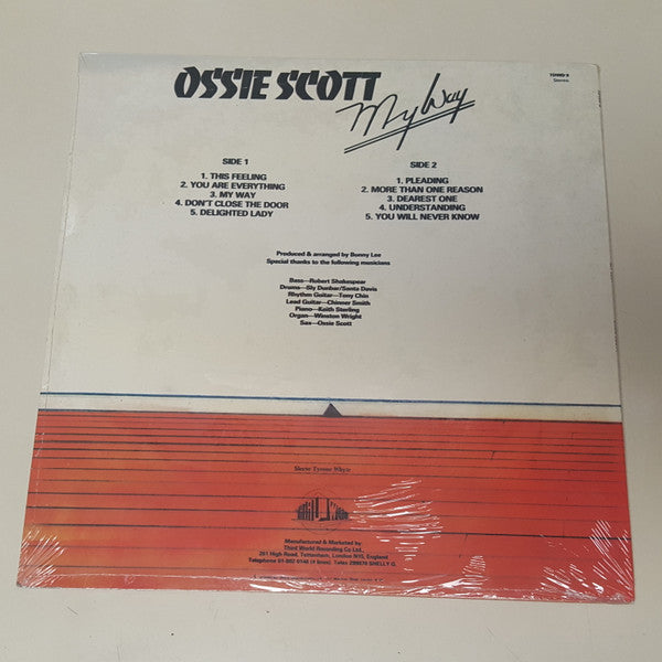 Ossie Scott : My Way (LP, Album)