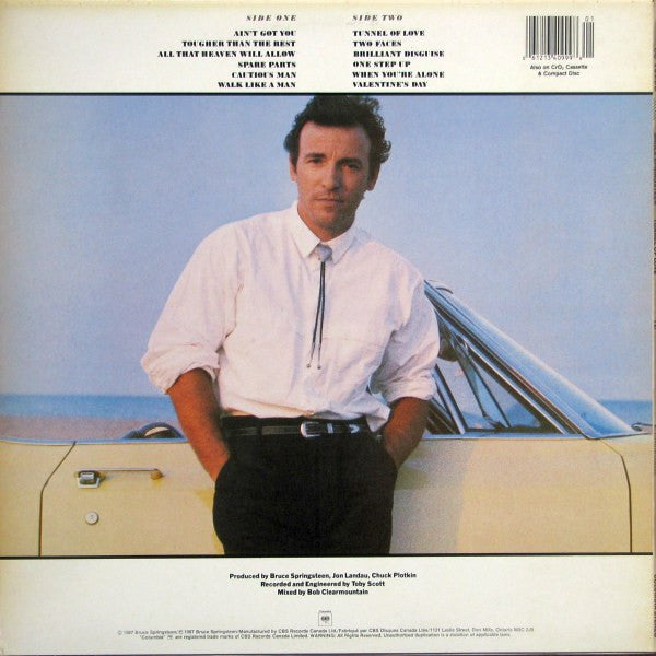 Bruce Springsteen : Tunnel Of Love (LP, Album)