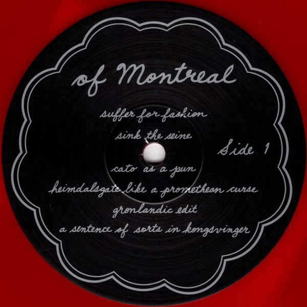 Of Montreal : Hissing Fauna, Are You The Destroyer? (LP, RP, Red + LP, RP, Yel + Album, RE)