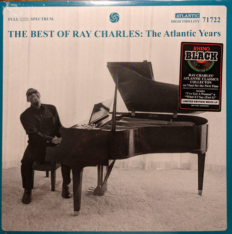 Ray Charles : The Best Of Ray Charles: The Atlantic Years (2xLP, Comp, Ltd, RE, Whi)