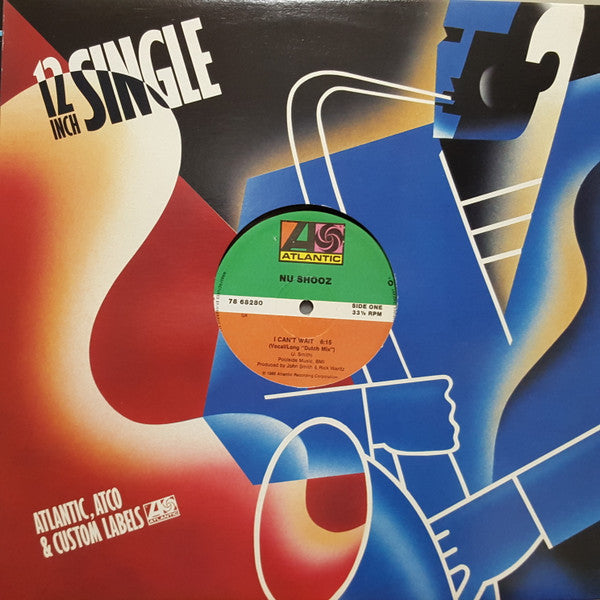 Nu Shooz : I Can't Wait (12", Single)