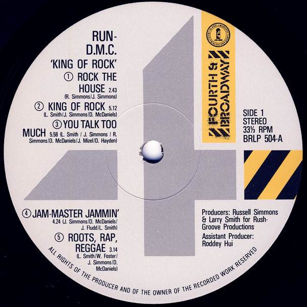 Run-DMC : King Of Rock (LP, Album)