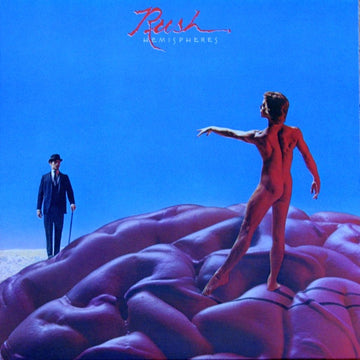 Rush : Hemispheres (LP, Album, Red)