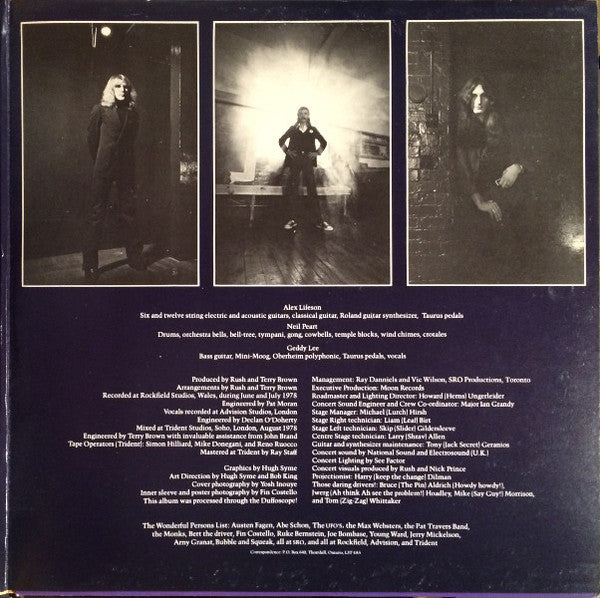 Rush : Hemispheres (LP, Album, Red)