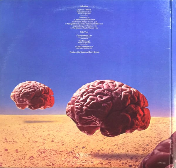 Rush : Hemispheres (LP, Album)