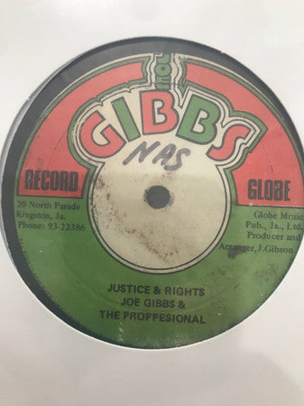 Dennis Brown & Big Youth / Joe Gibbs & The Professionals : Equal Rights Style / Justice & Rights (12")