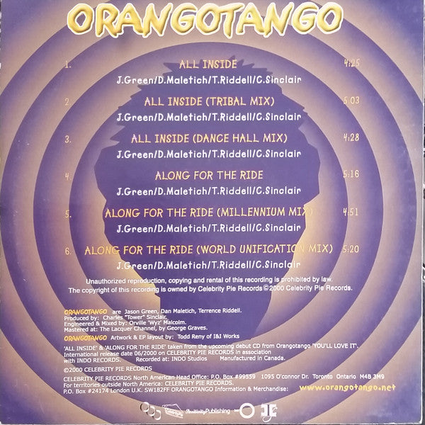 Orangotango (2) : Orangotango (12", EP, Ltd)