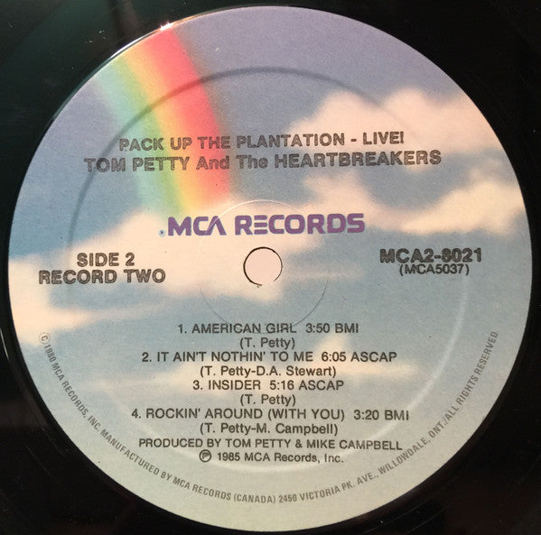 Tom Petty And The Heartbreakers : Pack Up The Plantation - Live (2xLP, Album)