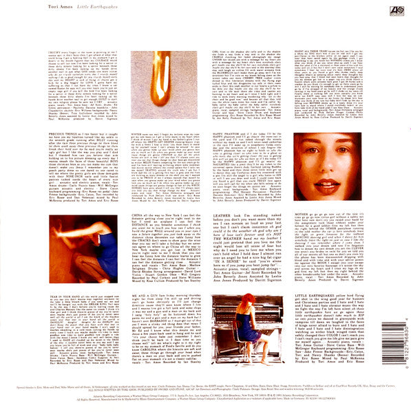 Tori Amos : Little Earthquakes (LP, Album, RE, RM, 180)