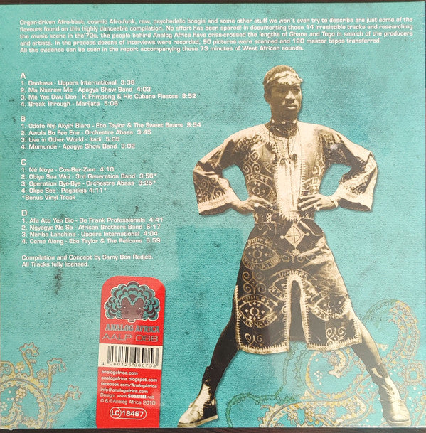 Various : Afro-Beat Airways - West African Shock Waves - Ghana & Togo 1972-1979 (2xLP, Comp, RE, RP, Gat)