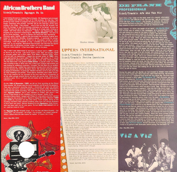 Various : Afro-Beat Airways - West African Shock Waves - Ghana & Togo 1972-1979 (2xLP, Comp, RE, RP, Gat)
