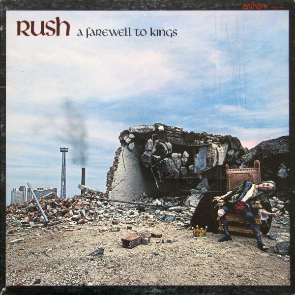 Rush : A Farewell To Kings (LP, Album, RE, Gat)